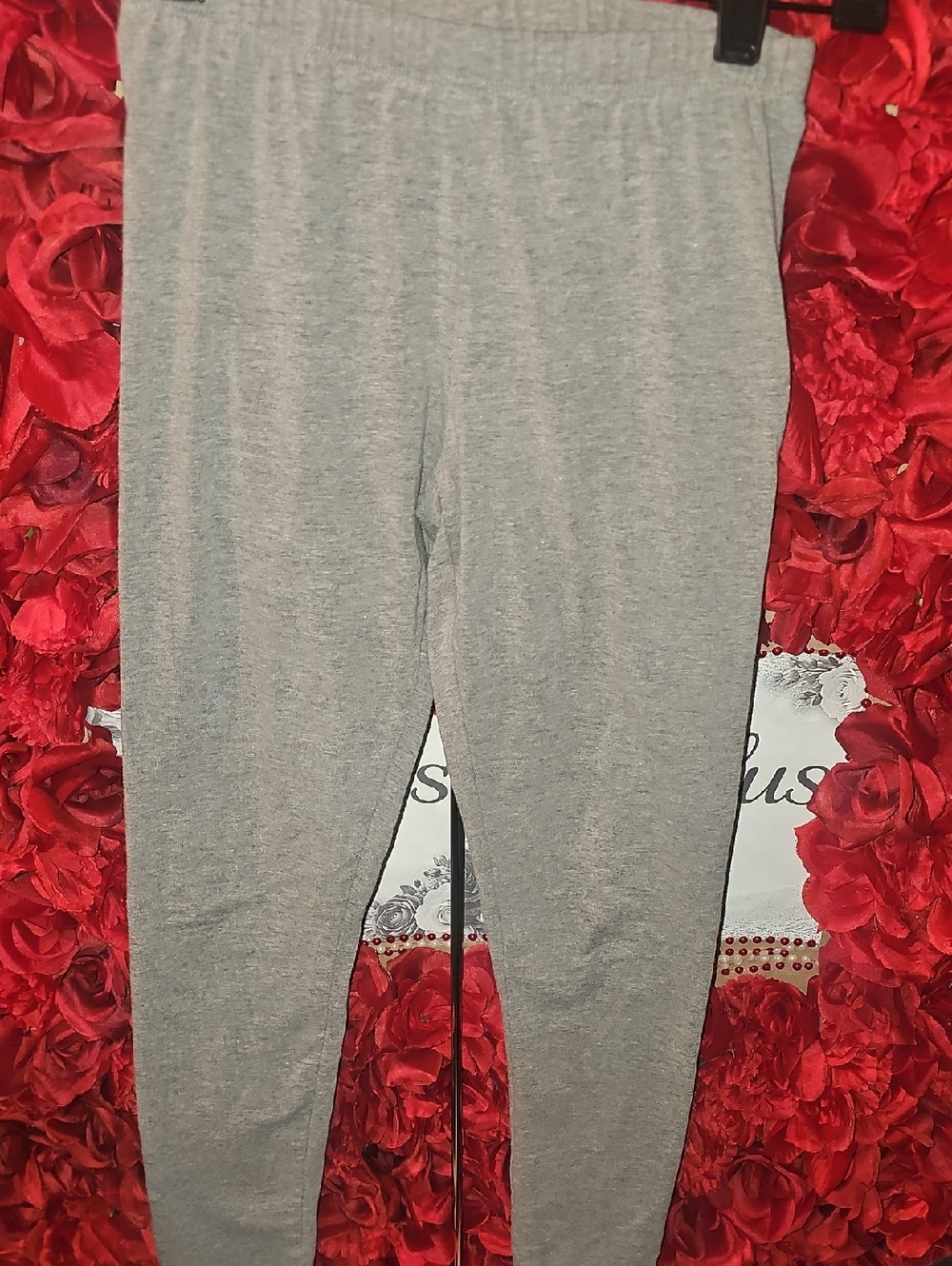 SO Gray Girls' Stretch Leggings Size 12